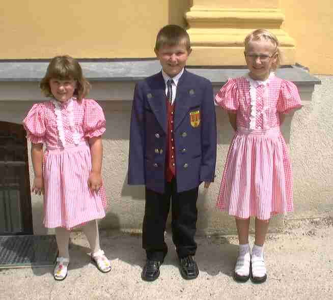 Johanna, Maximilian und Anna